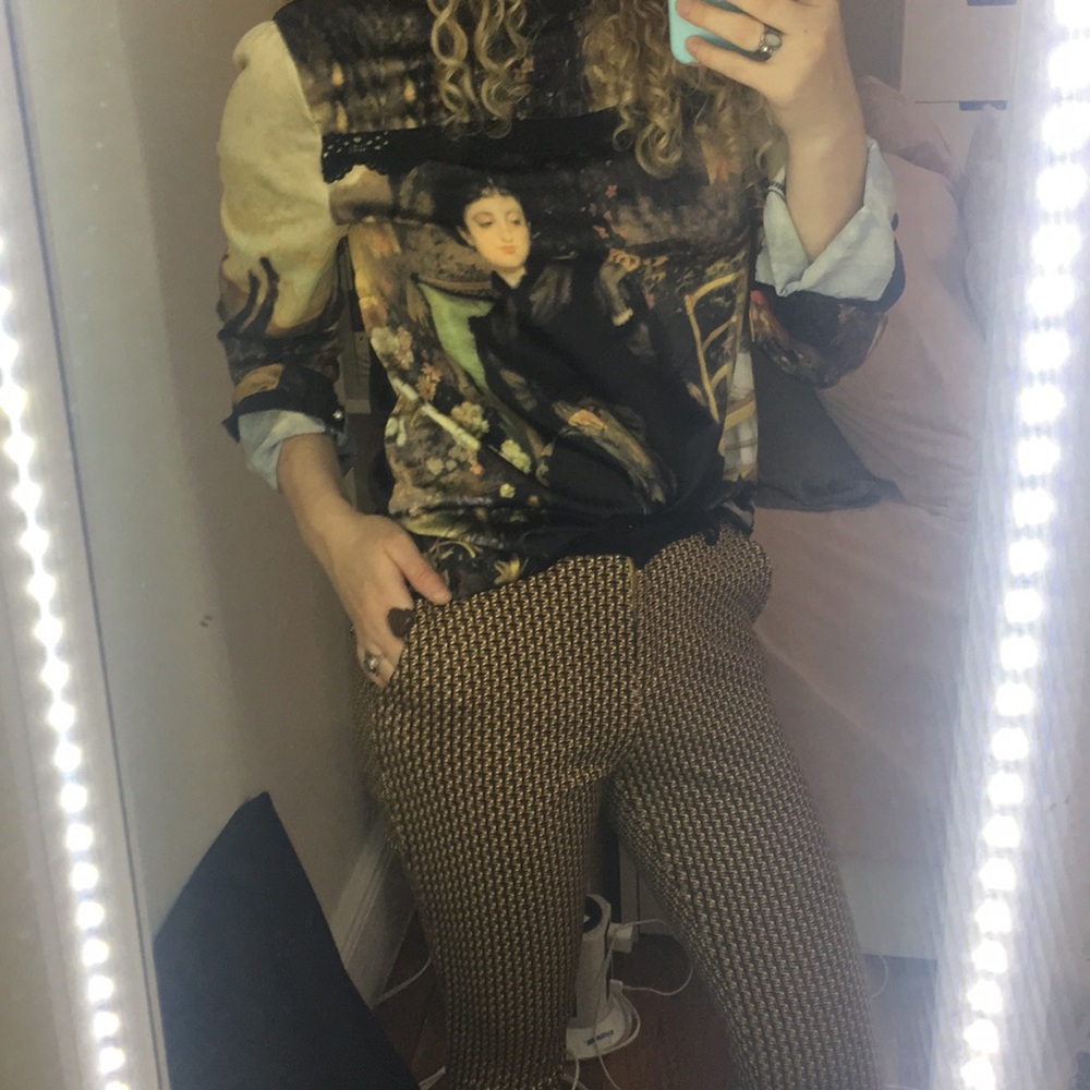 Patterned Pant